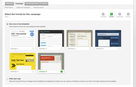 piattaforma per campagne newsletter e mail marketing