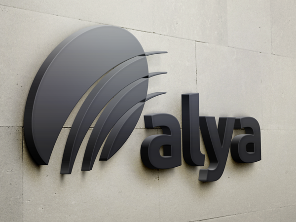 Alya restyling logo corporate identity