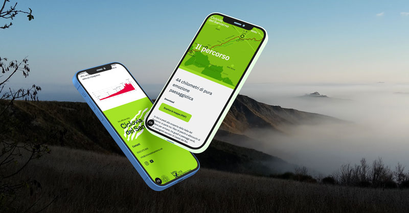 sito web ufficiale della Ciclovia del Santerno