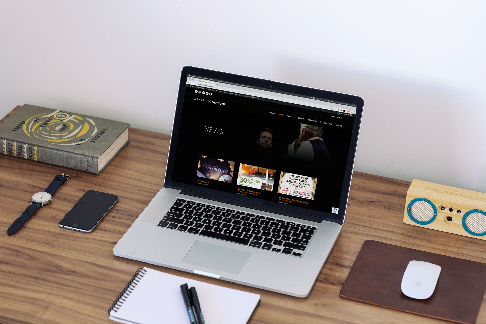 sito web personale di Gian Marco Verdone